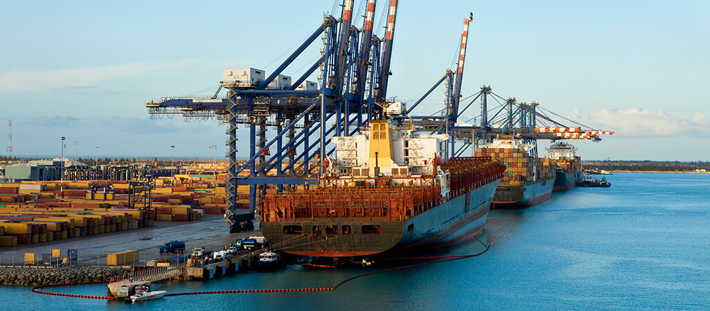 incremento en los ingresos del transporte marítimo