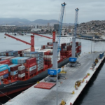 Puerto de Coquimbo inicia temporada citrícola 2026 con el zarpe del "Polar Perú"